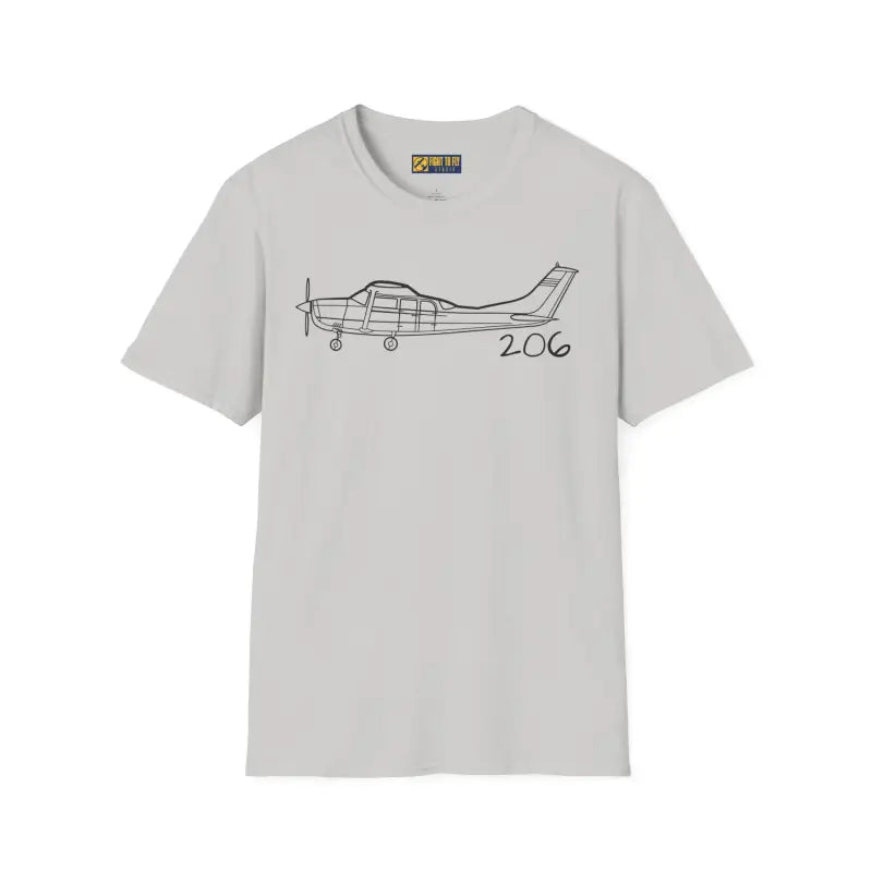 Cessna 206 T-Shirt - Pilot gifts - WWII warbird t-shirt