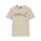 Cessna 206 T-Shirt - Pilot gifts - WWII warbird t-shirt