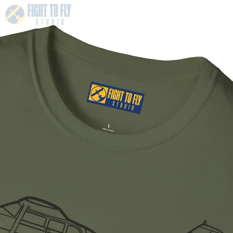 Cessna 206 T-Shirt – High-Wing Six-Seat Utility Aircraft Tee - Pilot gifts - WWII warbird t-shirt