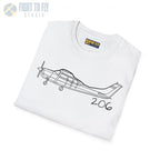 Cessna 206 T-Shirt - Pilot gifts - WWII warbird t-shirt