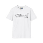Cessna 206 T-Shirt - Pilot gifts - WWII warbird t-shirt