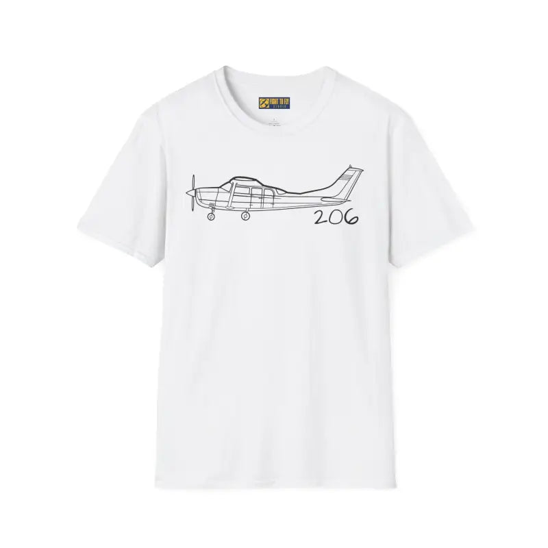 Cessna 206 T-Shirt - Pilot gifts - WWII warbird t-shirt
