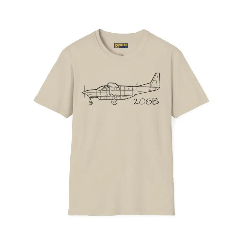 Cessna 208 T-Shirt – Single Turboprop Workhorse Tee for Adventure Pilots - Pilot gifts - WWII warbird t-shirt