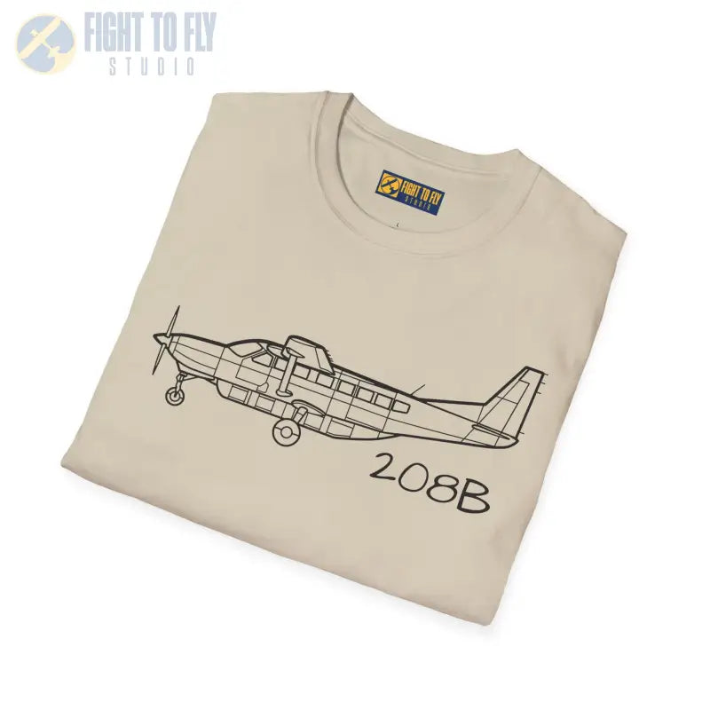 Cessna 208 T-Shirt – Single Turboprop Workhorse Tee for Adventure Pilots - Pilot gifts - WWII warbird t-shirt