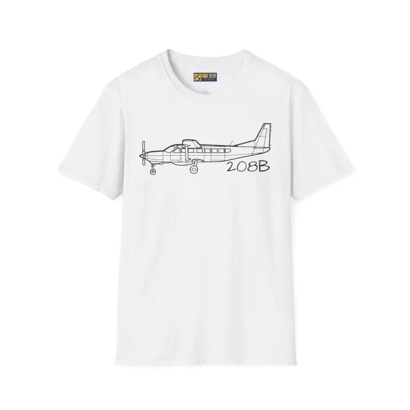 Cessna 208 T-Shirt – Single Turboprop Workhorse Tee for Adventure Pilots - Pilot gifts - WWII warbird t-shirt