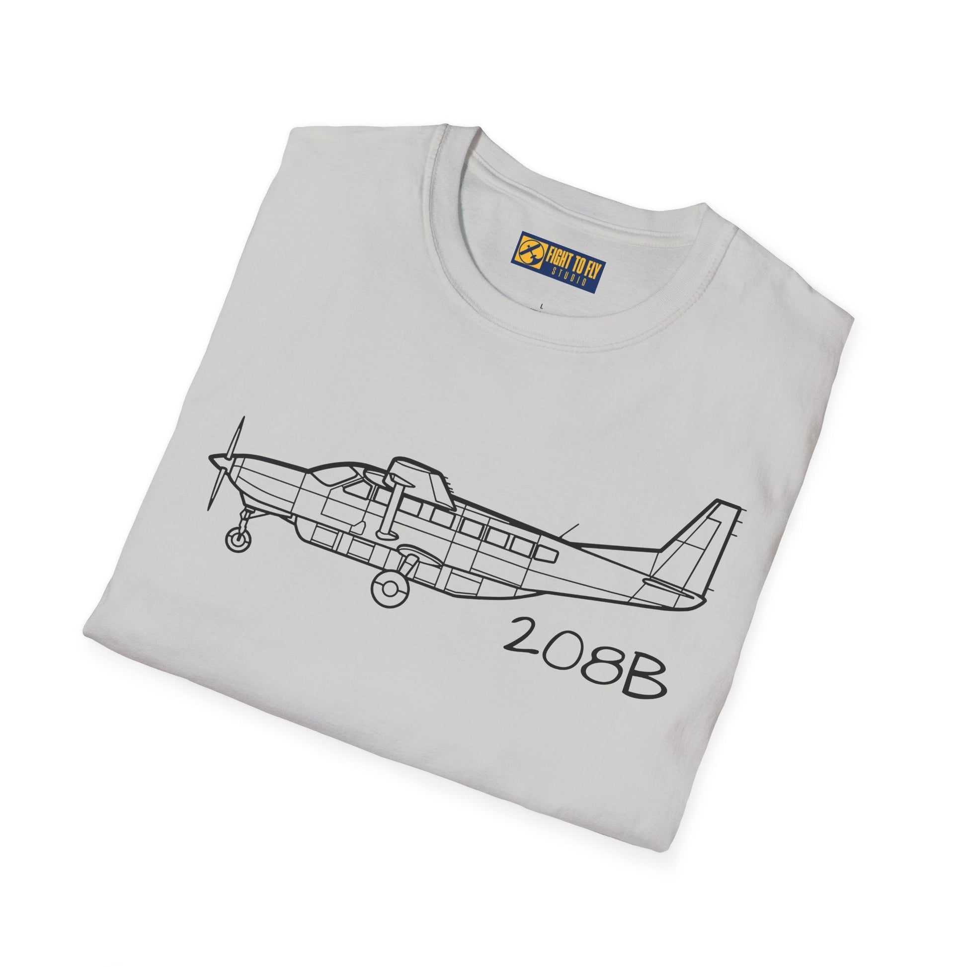 Cessna 208 T-Shirt – Single Turboprop Workhorse Tee for Adventure Pilots - Gifts pilots - Aviation apparel