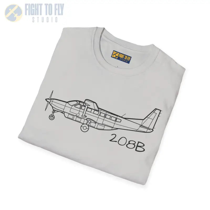 Cessna 208 T-Shirt – Single Turboprop Workhorse Tee for Adventure Pilots - Pilot gifts - WWII warbird t-shirt