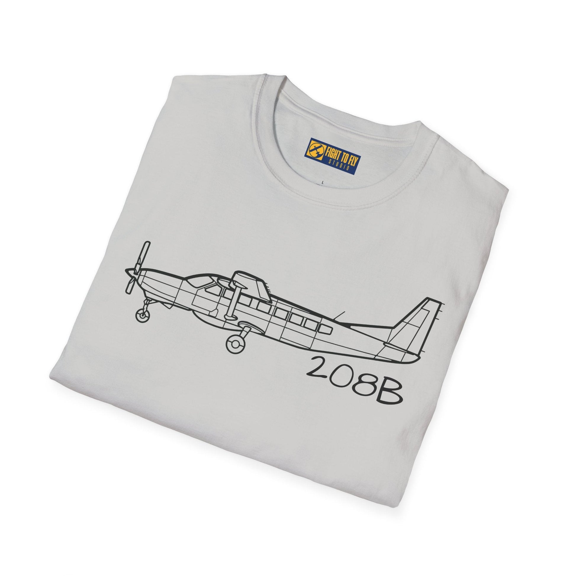 Cessna 208 T-Shirt – Single Turboprop Workhorse Tee for Adventure Pilots - Gifts pilots - Aviation apparel