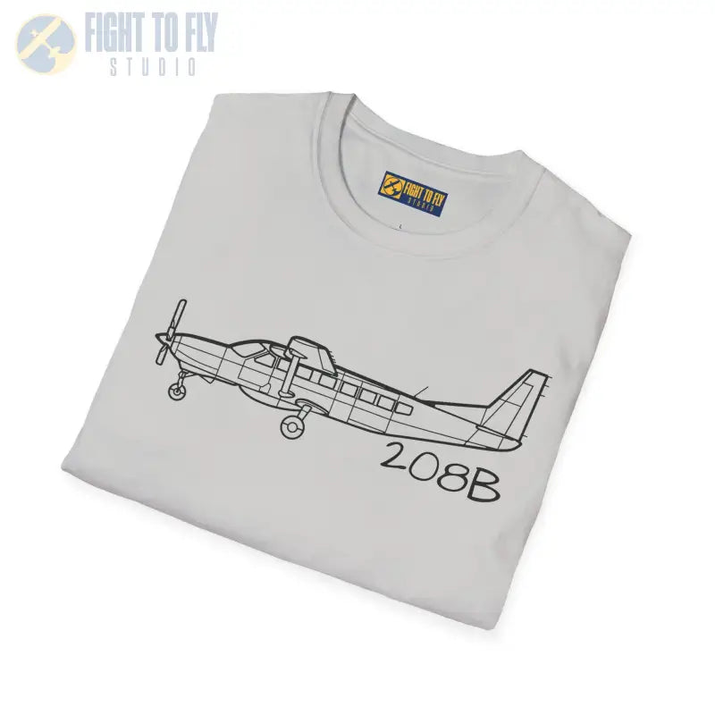 Cessna 208 T-Shirt – Single Turboprop Workhorse Tee for Adventure Pilots - Pilot gifts - WWII warbird t-shirt