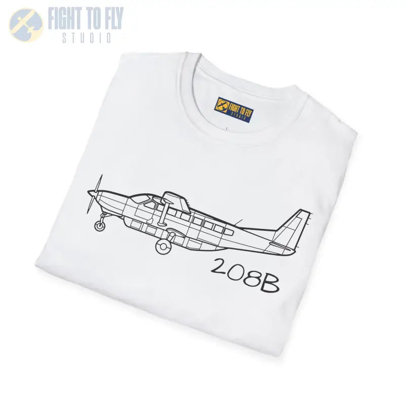 Cessna 208 T-Shirt – Single Turboprop Workhorse Tee for Adventure Pilots - Pilot gifts - WWII warbird t-shirt