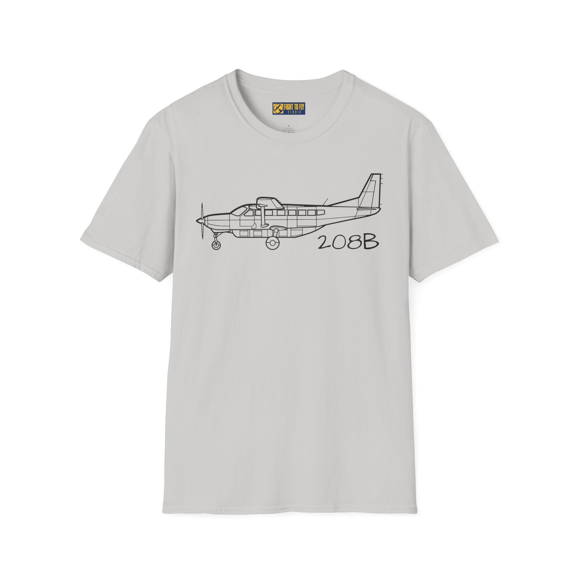 Cessna 208 T-Shirt – Single Turboprop Workhorse Tee for Adventure Pilots - Gifts pilots - Aviation apparel
