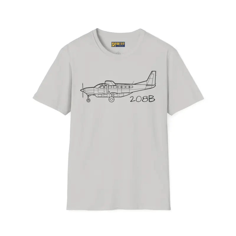 Cessna 208 T-Shirt – Single Turboprop Workhorse Tee for Adventure Pilots - Pilot gifts - WWII warbird t-shirt