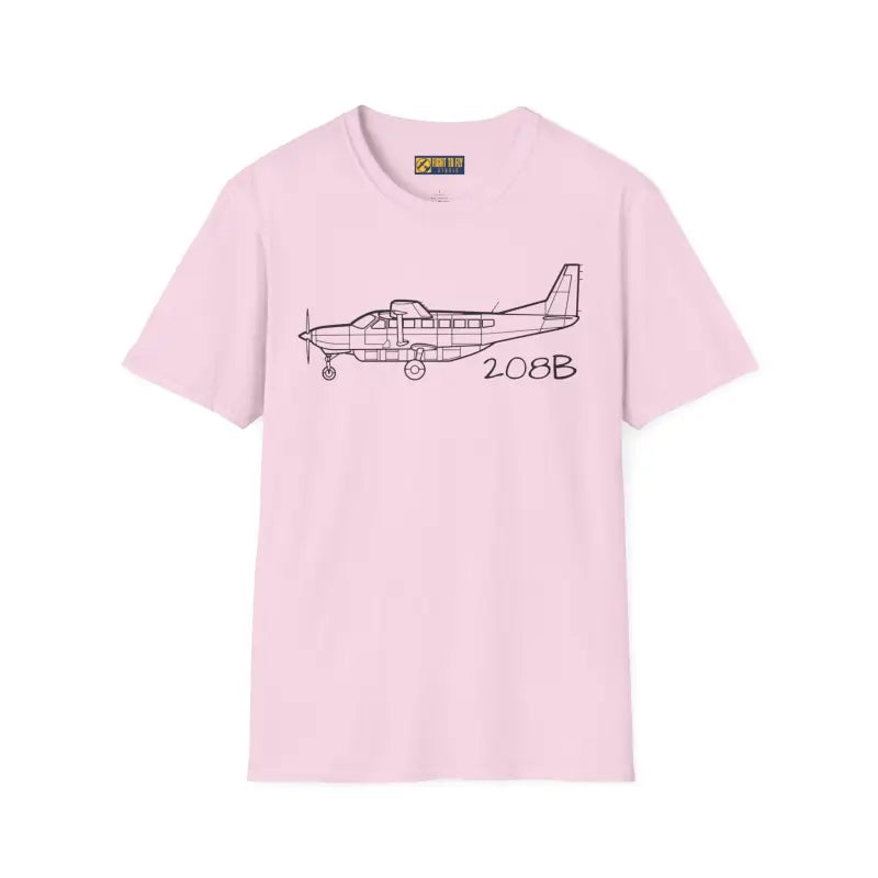 Cessna 208 T-Shirt – Single Turboprop Workhorse Tee for Adventure Pilots - Pilot gifts - WWII warbird t-shirt
