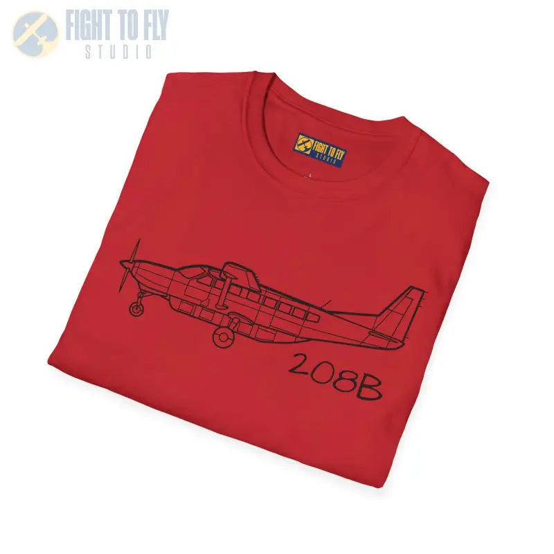 Cessna 208 T-Shirt – Single Turboprop Workhorse Tee for Adventure Pilots - Pilot gifts - WWII warbird t-shirt