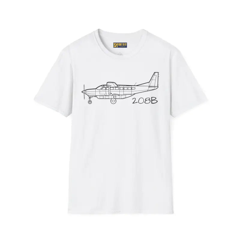 Cessna 208 T-Shirt – Single Turboprop Workhorse Tee for Adventure Pilots - Pilot gifts - WWII warbird t-shirt