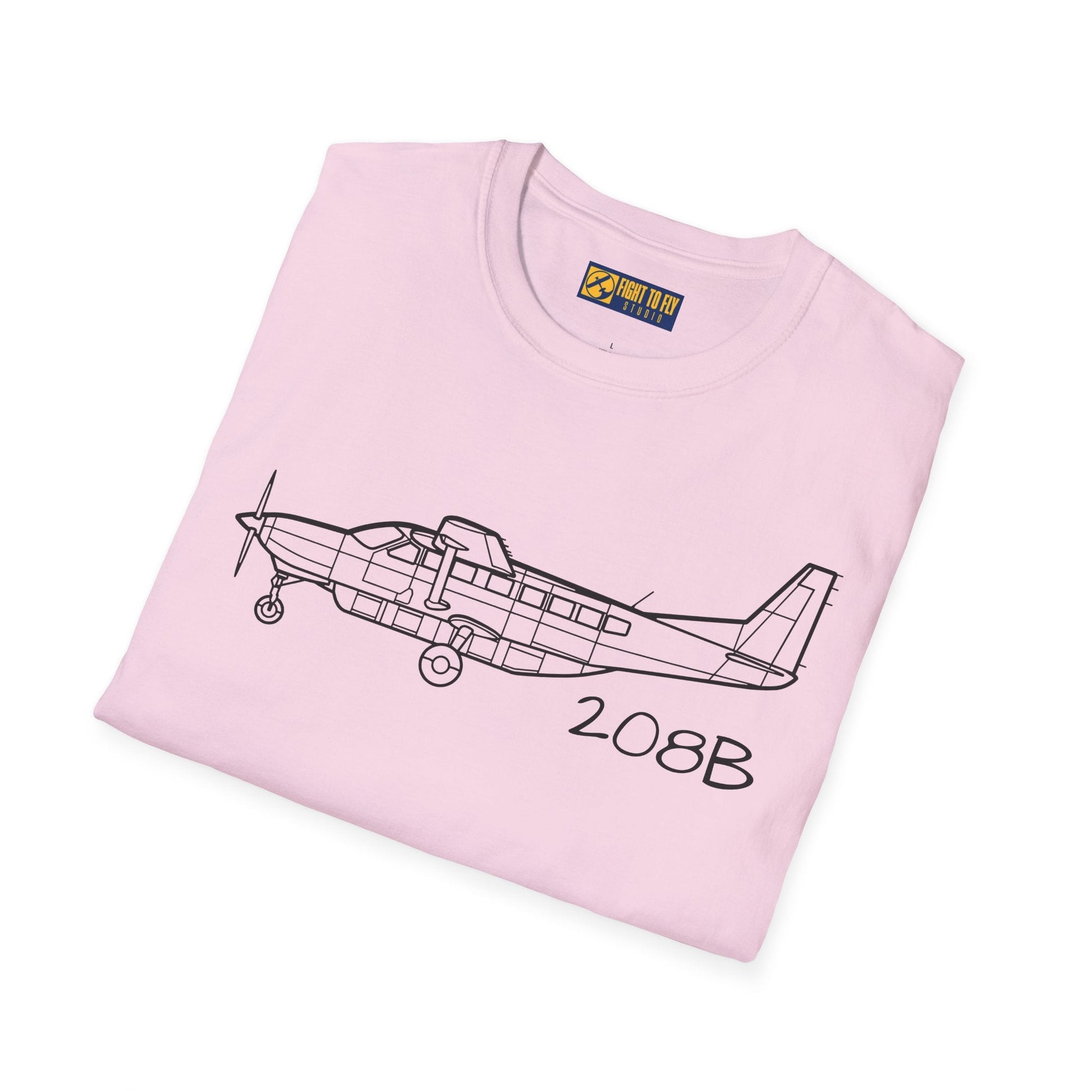 Cessna 208 T-Shirt – Single Turboprop Workhorse Tee for Adventure Pilots - Gifts pilots - Aviation apparel