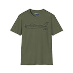 Cessna 210 T-Shirt - Pilot gifts - WWII warbird t-shirt
