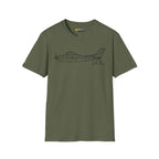 Cessna 210L - T-Shirt - Pilot gifts - WWII warbird t-shirt