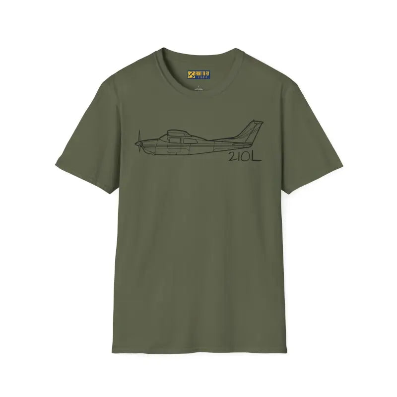 Cessna 210L - T-Shirt - Pilot gifts - WWII warbird t-shirt