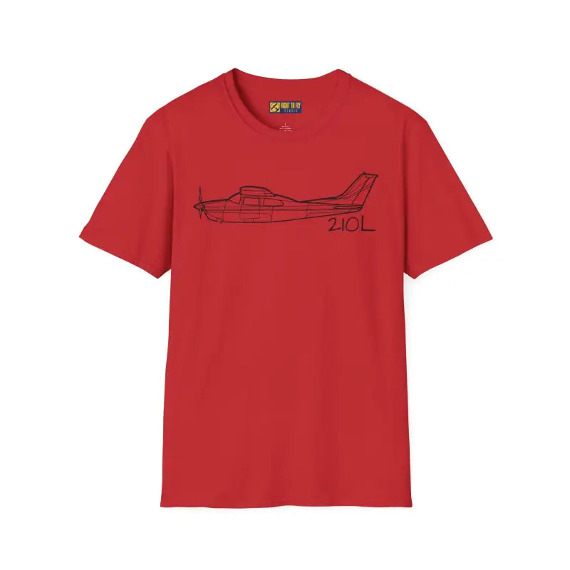 Cessna 210L T-Shirt – Streamlined High-Wing Cross-Country Machine Tee - Pilot gifts - WWII warbird t-shirt