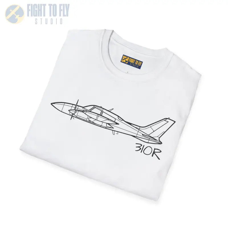 Cessna 310R T-Shirt – Twin-Engine Speed and Utility Tee for Pro Flyers - Pilot gifts - WWII warbird t-shirt