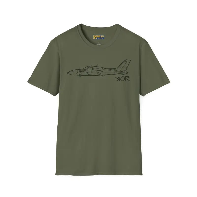 Cessna 310R T-Shirt - Pilot gifts - WWII warbird t-shirt