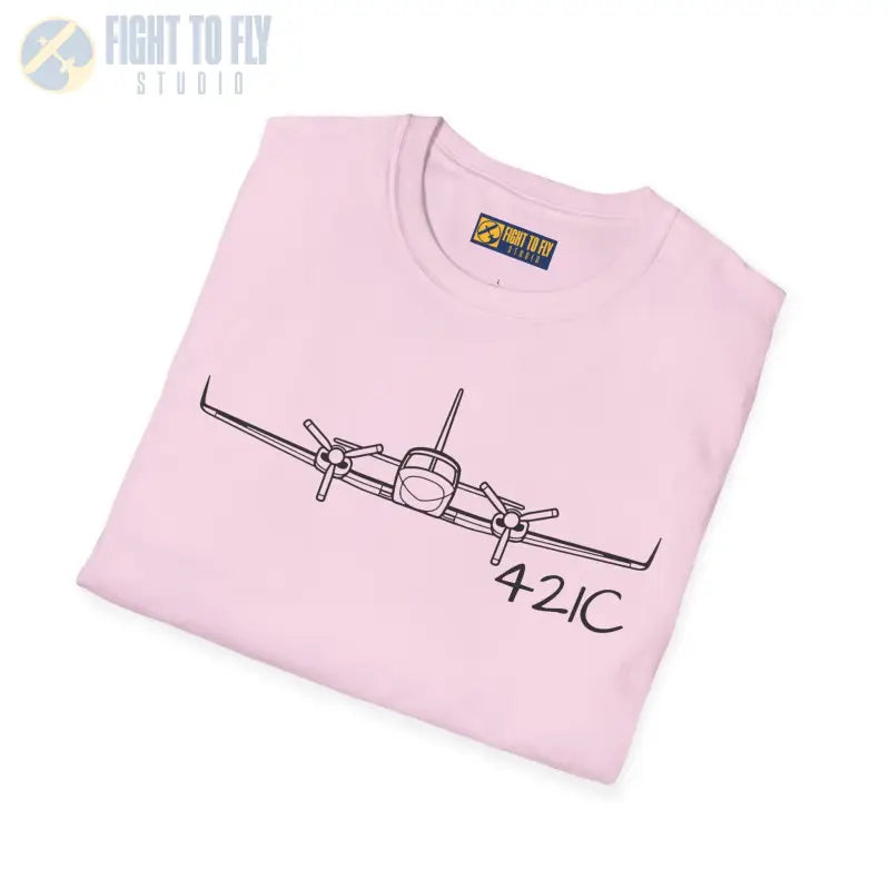Cessna 421C T-Shirt – Pressurized Twin Cabin-Class Aircraft Tee - Pilot gifts - WWII warbird t-shirt