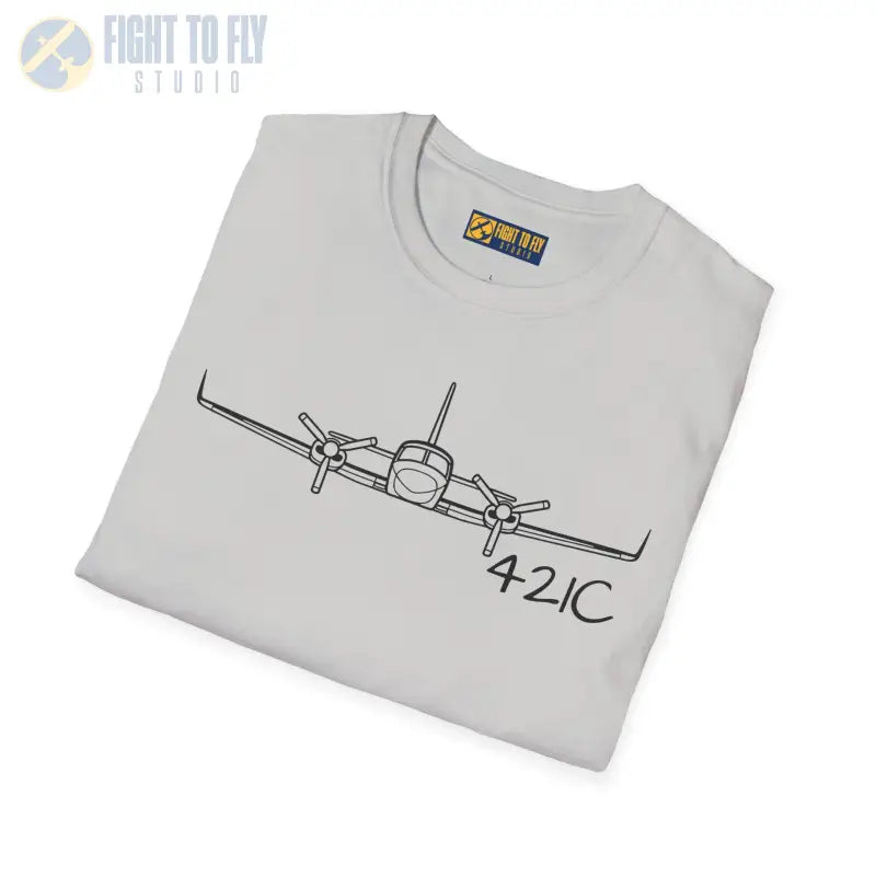 Cessna 421C T-Shirt – Pressurized Twin Cabin-Class Aircraft Tee - Pilot gifts - WWII warbird t-shirt