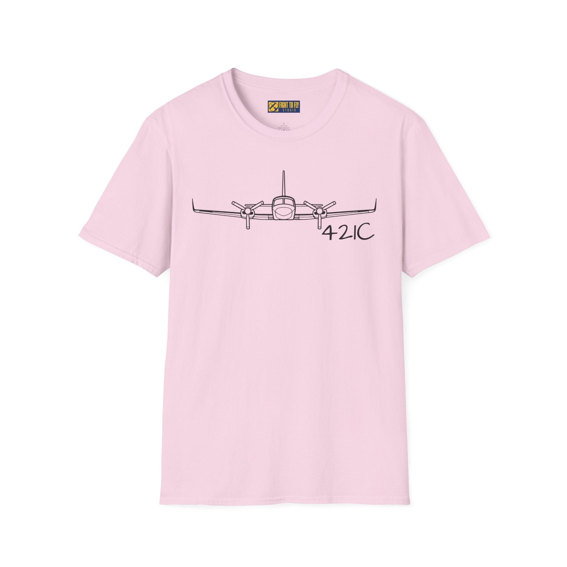 Cessna 421C T-Shirt – Pressurized Twin Cabin-Class Aircraft Tee - Gifts for pilots - Aviation apparel
