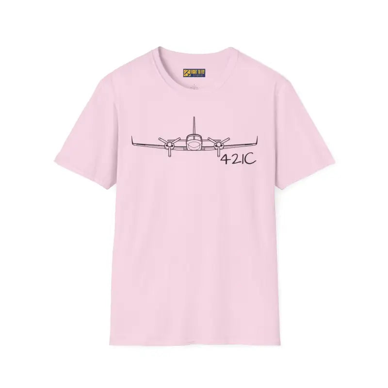 Cessna 421C T-Shirt – Pressurized Twin Cabin-Class Aircraft Tee - Pilot gifts - WWII warbird t-shirt