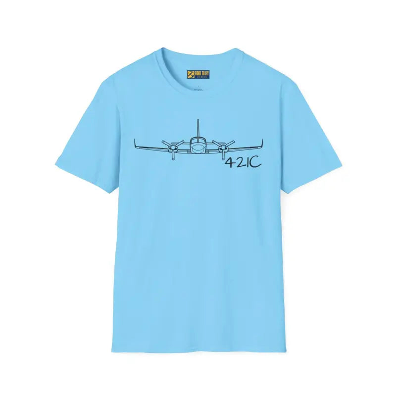 Cessna 421C T-Shirt – Pressurized Twin Cabin-Class Aircraft Tee - Pilot gifts - WWII warbird t-shirt