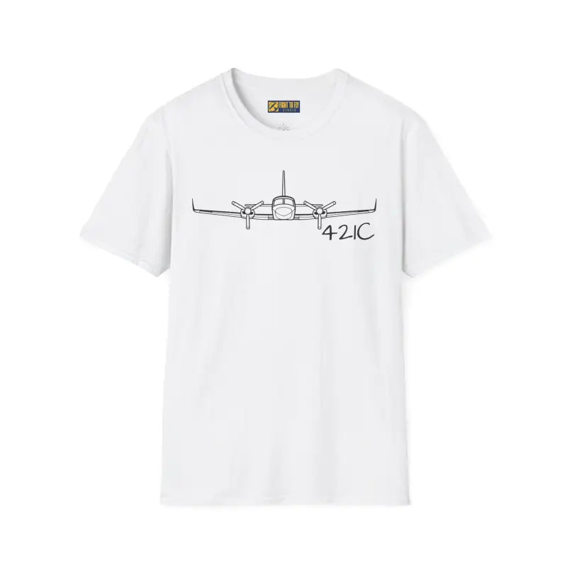 Cessna 421C T Shirt Pressurized Twin Cabin Tee – Fight to Fly Studio
