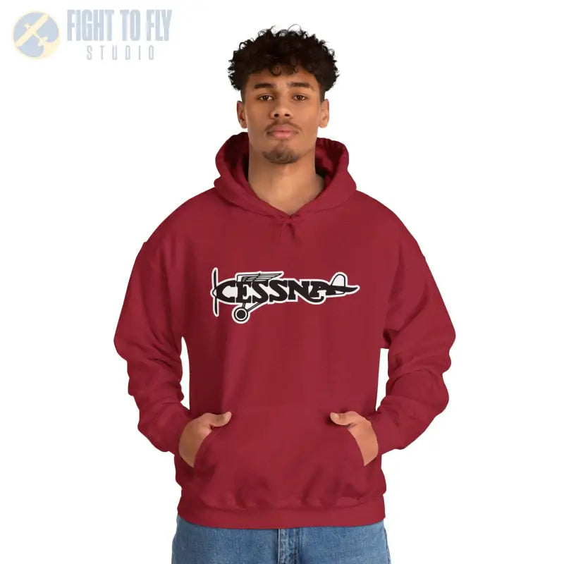 Cessna Aviation Unisex Hoodie - Heavy Blend™ Sweatshirt for Plane Lovers - Gifts pilots - apparel