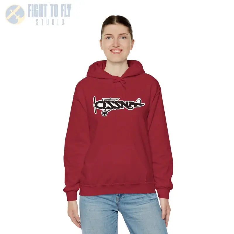 Cessna Aviation Unisex Hoodie - Heavy Blend™ Sweatshirt for Plane Lovers - Gifts pilots - apparel
