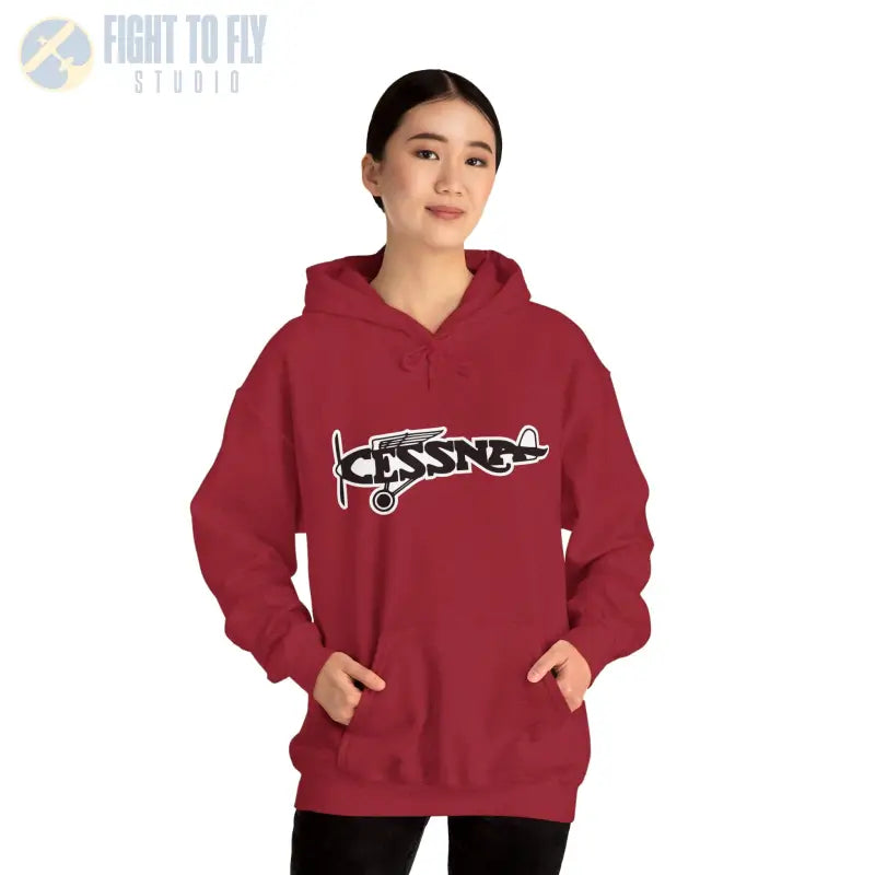 Cessna Aviation Unisex Hoodie - Heavy Blend™ Sweatshirt for Plane Lovers - Gifts pilots - apparel