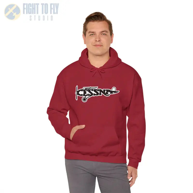 Cessna Aviation Unisex Hoodie - Heavy Blend™ Sweatshirt for Plane Lovers - Gifts pilots - apparel