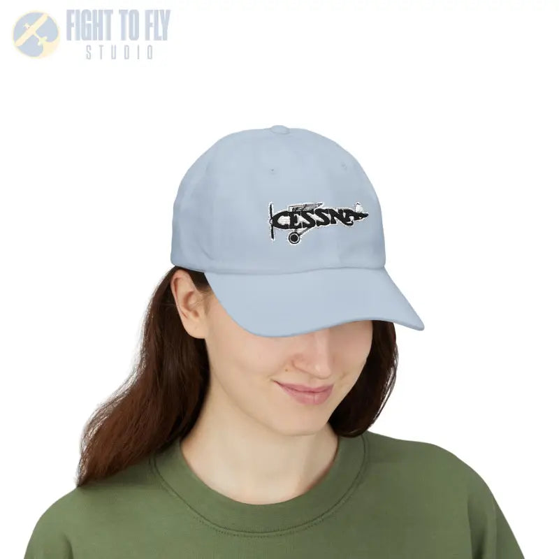 Cessna Classic Dad Cap - Stylish Aviation Hat for Pilots & Enthusiasts - Hats - Pilot gifts - WWII warbird t-shirt