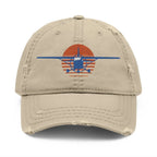 Cessna Distressed Hat (Embroidery) - Hats - Pilot gifts - WWII warbird t-shirt