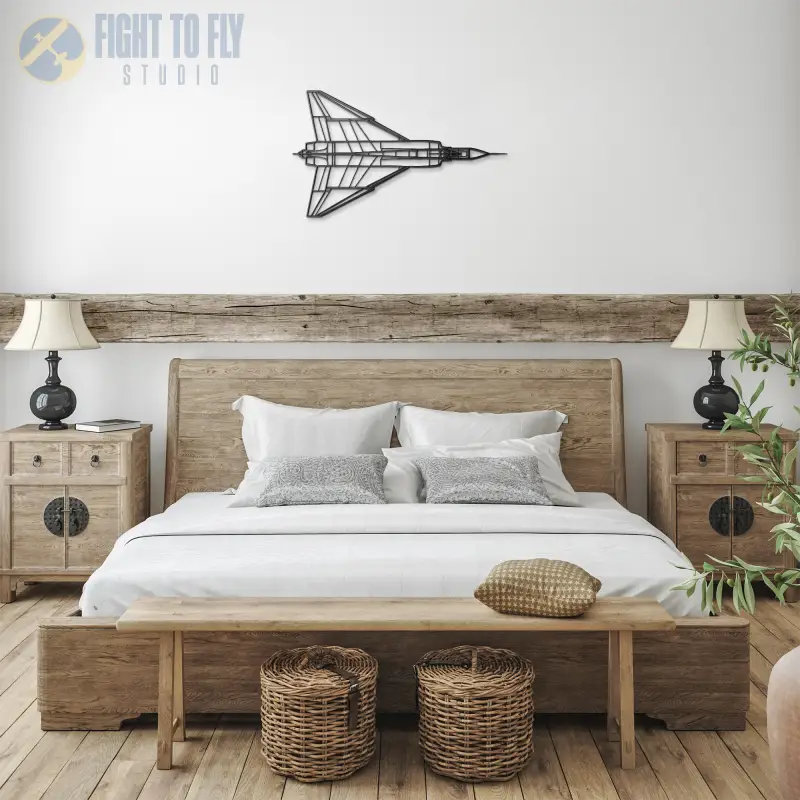CF-105 Die Cut Metal Wall Art - Sign - Pilot gifts - WWII warbird t-shirt