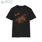 CH-47 Chinook Comic Style T-Shirt - Pilot gifts - WWII warbird t-shirt