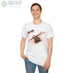 CH-47 Chinook Comic Style T-Shirt - Pilot gifts - WWII warbird t-shirt