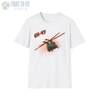 CH-47 Chinook Comic Style T-Shirt - Pilot gifts - WWII warbird t-shirt