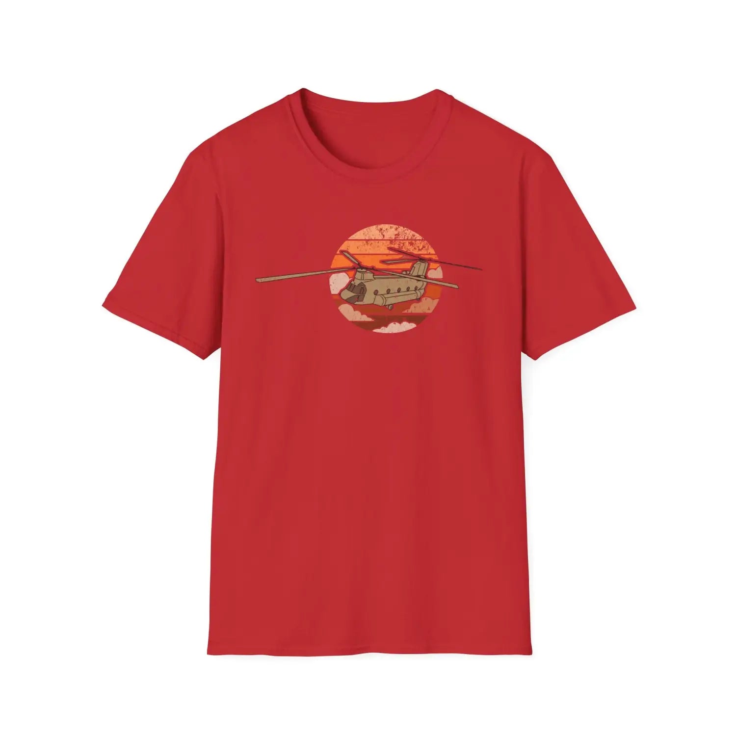 CH-47 Chinook Retro T-Shirt - Pilot gifts - WWII warbird t-shirt