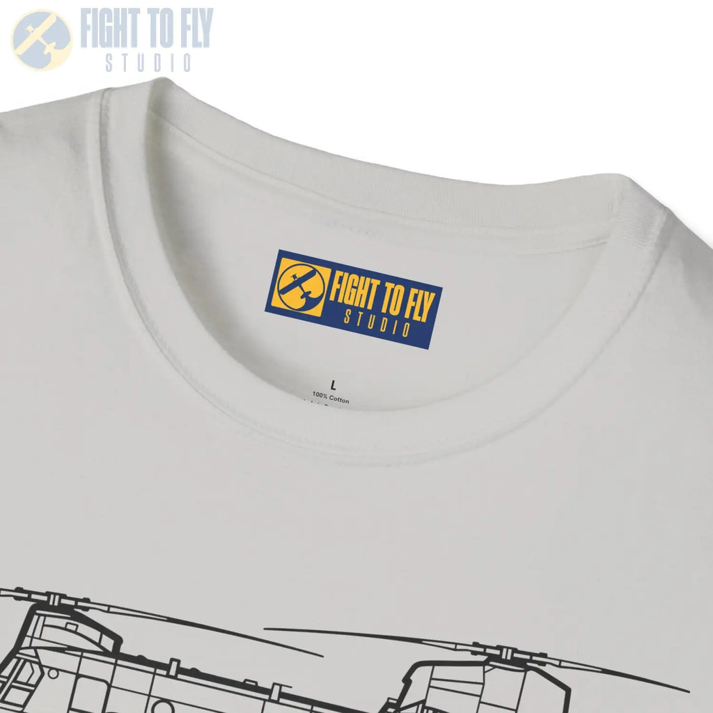 CH-47 Chinook T-Shirt - Pilot gifts - WWII warbird t-shirt
