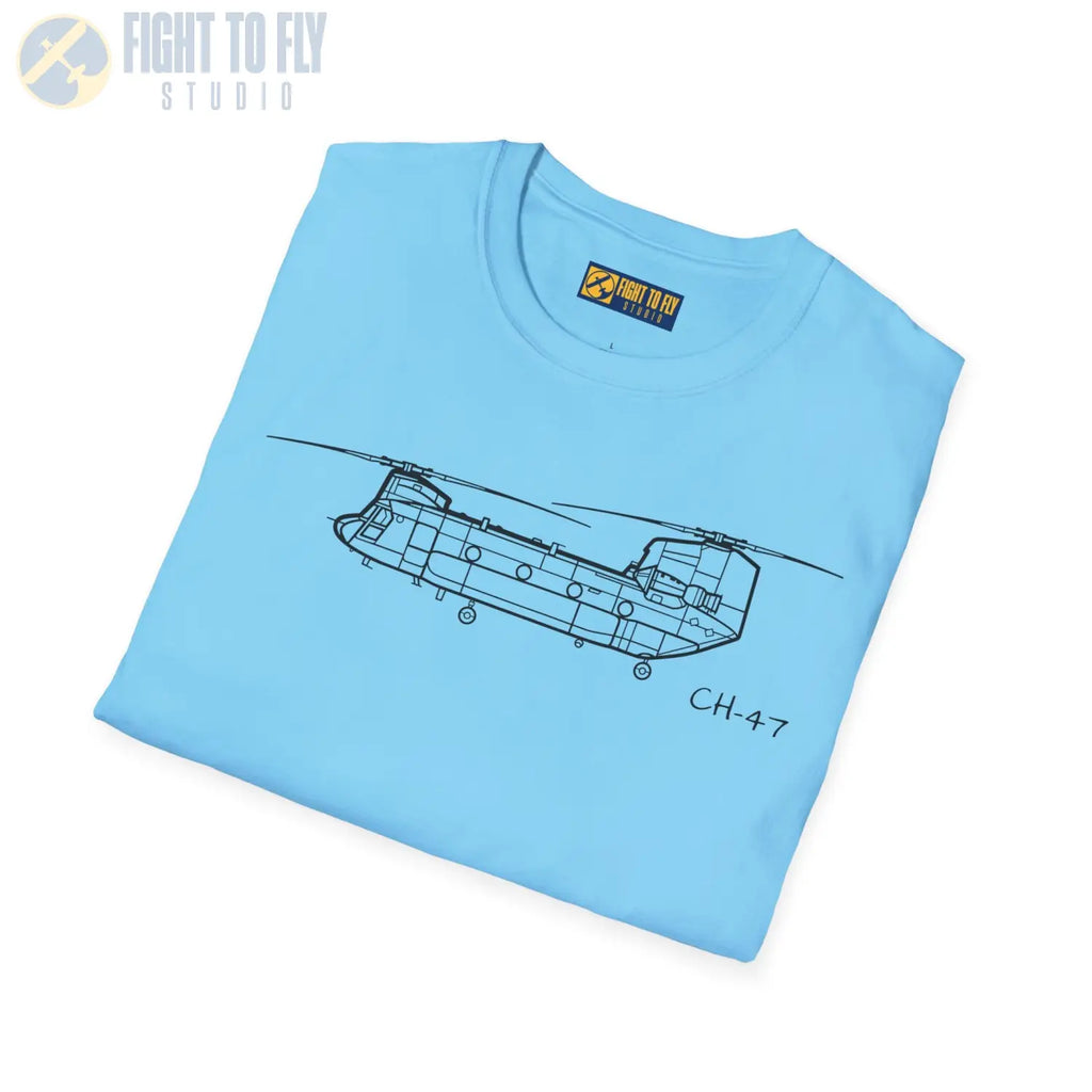 CH-47 Chinook T-Shirt - Pilot gifts - WWII warbird t-shirt
