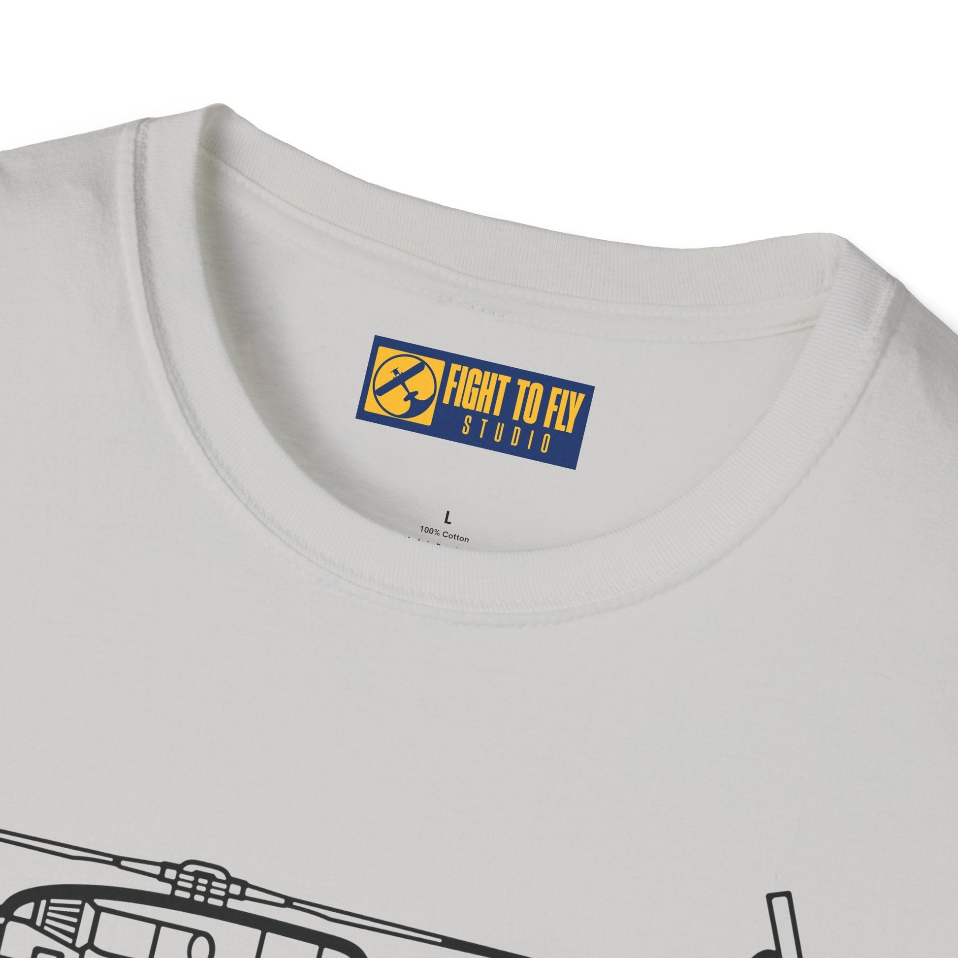 CH-53G T-Shirt – Heavy Lift Military Helicopter Aviation Tee - Pilot gifts - WWII warbird t-shirt