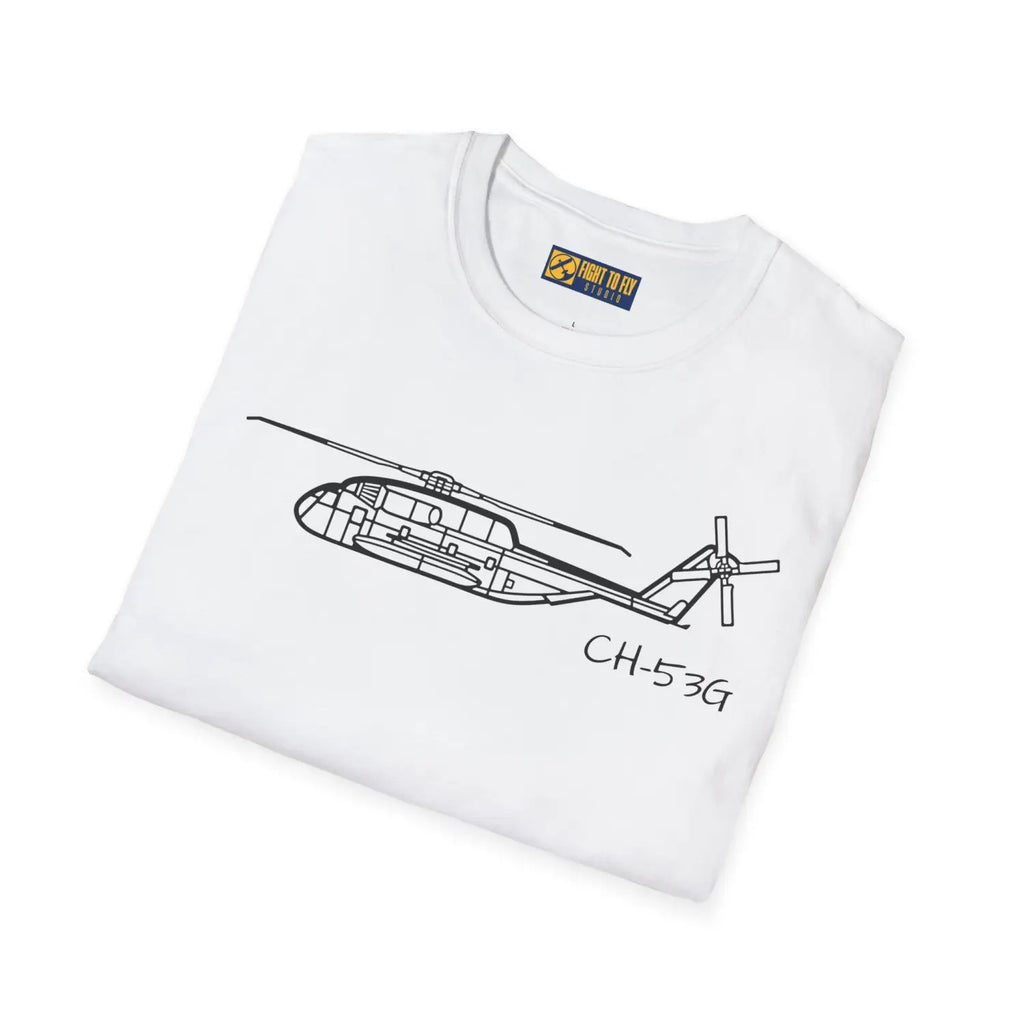 CH-53G Sea Stallion T-Shirt - Pilot gifts - WWII warbird t-shirt