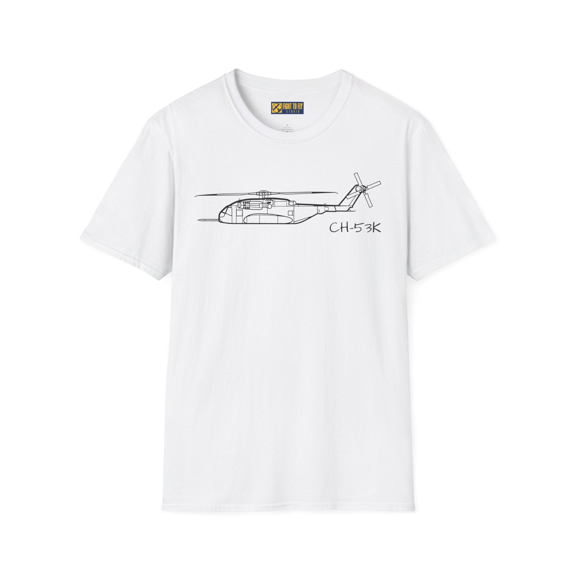 CH-53K T-Shirt – King Stallion Heavy-Lift Helicopter Aviation Tee - Pilot gifts - WWII warbird t-shirt