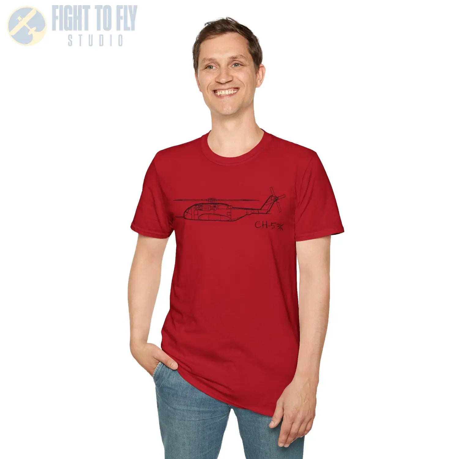 CH-53K King Stallion T-Shirt - Pilot gifts - WWII warbird t-shirt