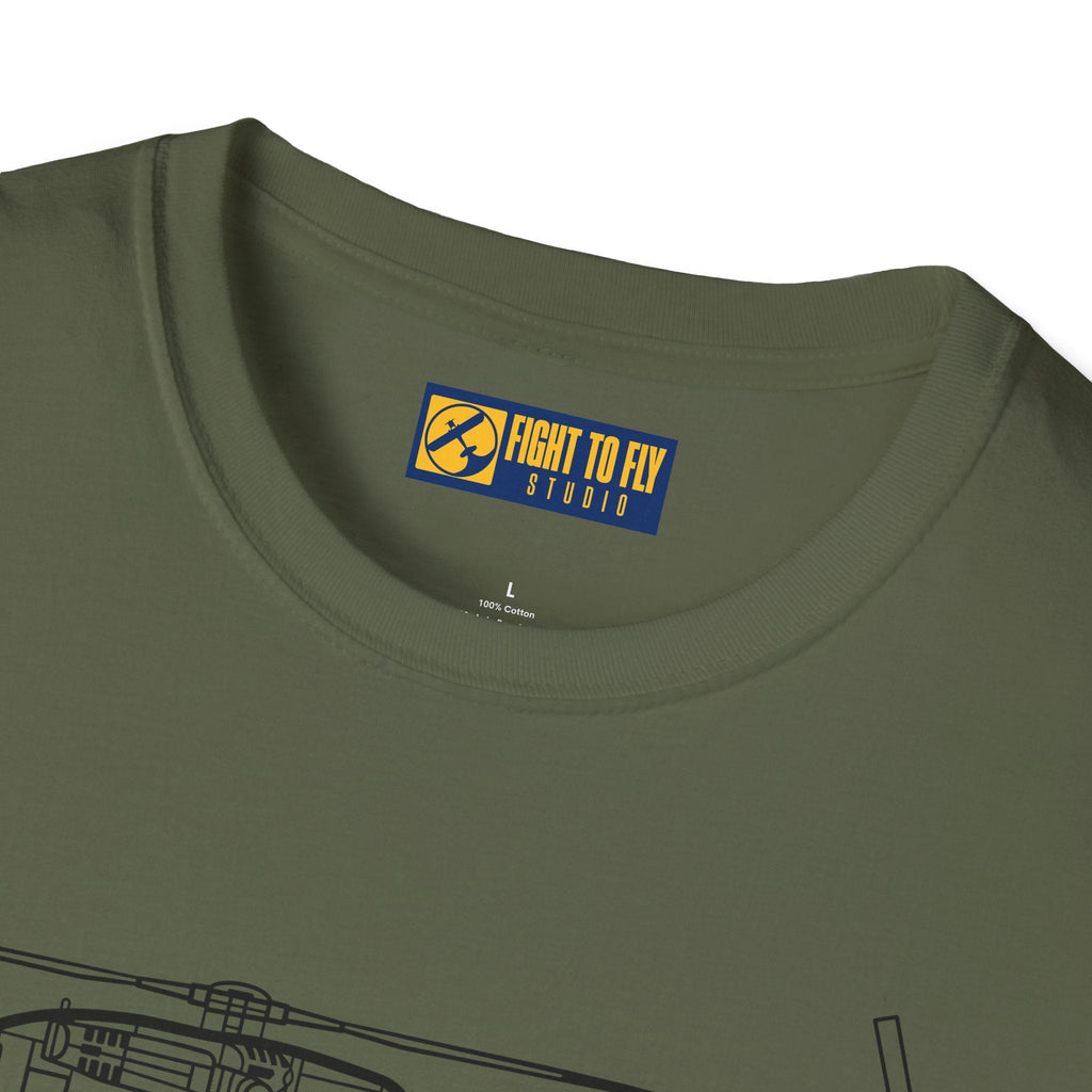 CH-53K T-Shirt – King Stallion Heavy-Lift Helicopter Aviation Tee - Pilot gifts - WWII warbird t-shirt